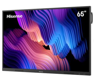 HISENSE Интерактивен дисплей 65" Advanced; 4K, 400 нита, 5000:1, 6.5ms, 60Hz, без камера, закалено стъкло, антирефлексно, Android 14, Google Integration, OPS слот, 40 тъч точки, Dolby Atmos, монтажен скоби, VESA 600x400