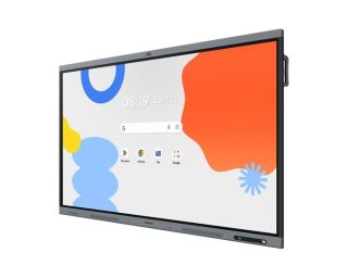 SAMSUNG интерактивен дисплей 86" All-in-One Video Android OS 4K Digital Flipchart Touch 48MP камера Wi-Fi, Черен