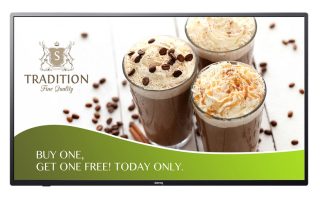 Широкоформатен дисплей, BenQ LFD ST430K, 43" LED, 8ms, 3840-2160, 380 nits, 1200:1, HDMI, D-sub, Component, Composite, RJ45, Дистанционно управление, VESA монтаж 200x300mm