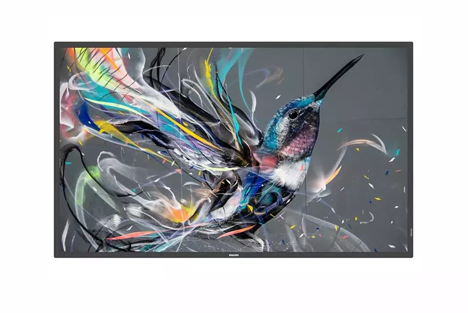Philips 50BDL3550Q/00 50" Direct LED 4K дисплей, захранван от Android, HTML5 браузър, възпроизвеждане от вътрешна памет, CMND (Control & Create), CMND&Deploy, basic failover, LAN