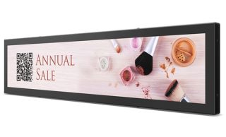 BenQ BH281, 28" LED, 25ms, 1920x360, 1000 nits, 1000:1, VGA, HDMI, RS232, Дистанционно управление, стенен монтаж 100x100mm