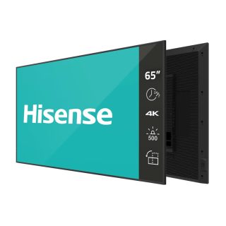 Hisense Digital Signage 65" DM series ; 24/7, 4K, 500 nit, 8ms, 1200:1, Auto Brightness, WiFi, BT 5.1, LAN, Android 11, анти-отблясък