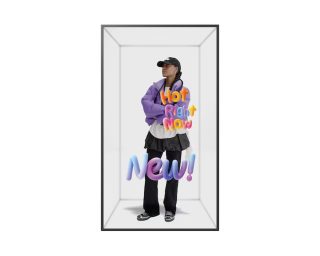 Samsung LFD SM85HX-P 85" Spatial Signage Virtual 3D 24/7 500nit 3840x2160 UHD Черен