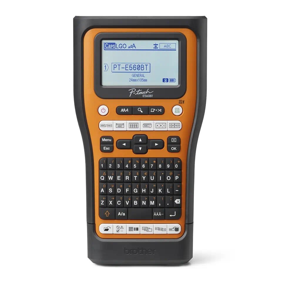 Преносима индустриална етикираща система Brother PT-E560BTVP