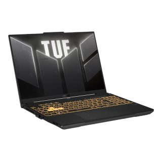 Лаптоп Asus TUF F16 FA607NUG-RL117, AMD Ryzen 7, 16.0" WUXGA 144Hz, 16GB DDR5, 512GB SSD, RTX 4050, без ОС, Mecha Gray