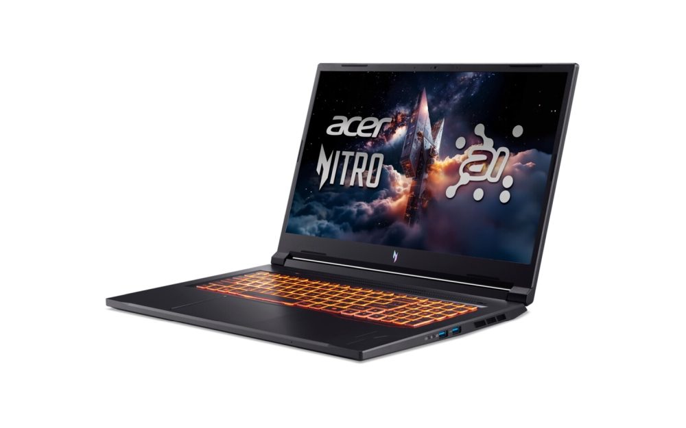 Лаптоп Acer Nitro V17, NG-ANV17-41-R14D, AMD Ryzen R7 260, 17.3" FHD IPS 144Hz, 16GB DDR5