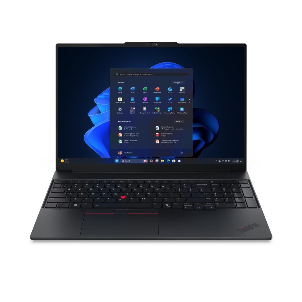 Lenovo ThinkPad E16 G3 Intel Core Ultra 7 258V, 8C (до 4.8GHz, 12MB), 32GB Soldered LPDDR5x-8533, 1TB SSD, 16" WQXGA