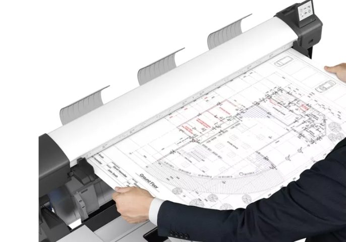 Canon imagePROGRAF TM-350 включително стойка + MFP скенер LM36