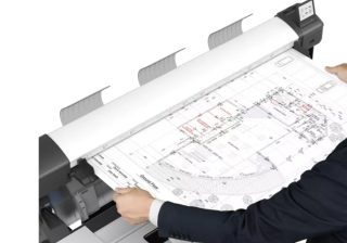 Canon imagePROGRAF TM-350 включително стойка + MFP скенер LM36