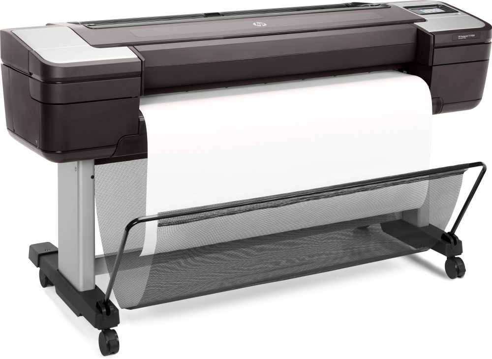 HP DesignJet T1700dr 44-in принтер (2 шпиндела)