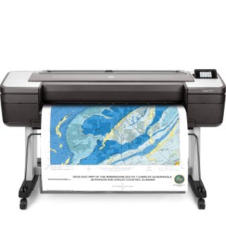 HP DesignJet T1700dr 44-in PostScript Printer (2x Spindles)