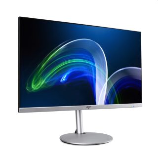 Acer Vero CB322QUEsmiiprx, 31.5'' QHD (2560x1440), IPS, 100Hz, 100M:1, 350nits, 4ms (GTG)/1ms (VRB), HDR10, Adaptive Sync, 2xHDMI, DP, Audio out, BlueLightShield Pro, ZeroFrame, Високоговорители 2*2W, Remote, Vesa, TUV Eyesafe, TCO, Енергиен клас C, сребрист, 3Y