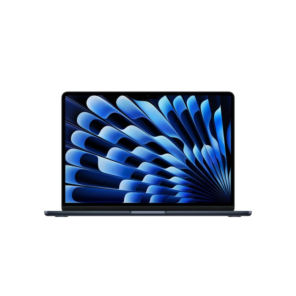 Apple MacBook Air 13.6: Apple M5 чип с 10-ядрен CPU и 10-ядрен GPU, 16GB, 1TB SSD - Midnight