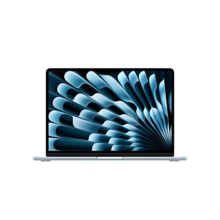Apple MacBook Air 13.6: Apple M5 чип с 10-ядрен CPU и 10-ядрен GPU, 24GB, 1TB SSD - Небесно синьо