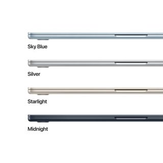 Apple MacBook Air 15.3: Apple M5 чип с 10-ядрен CPU и 10-ядрен GPU, 16GB, 1TB SSD - Starlight