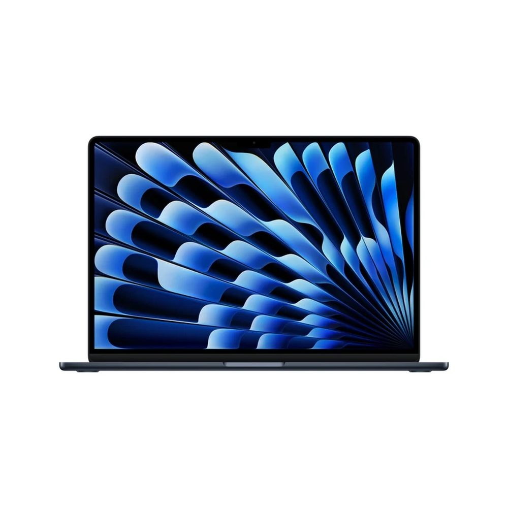Apple MacBook Air 15.3: Apple M5 чип с 10-ядрен CPU и 10-ядрен GPU, 24GB, 1TB SSD - Midnight