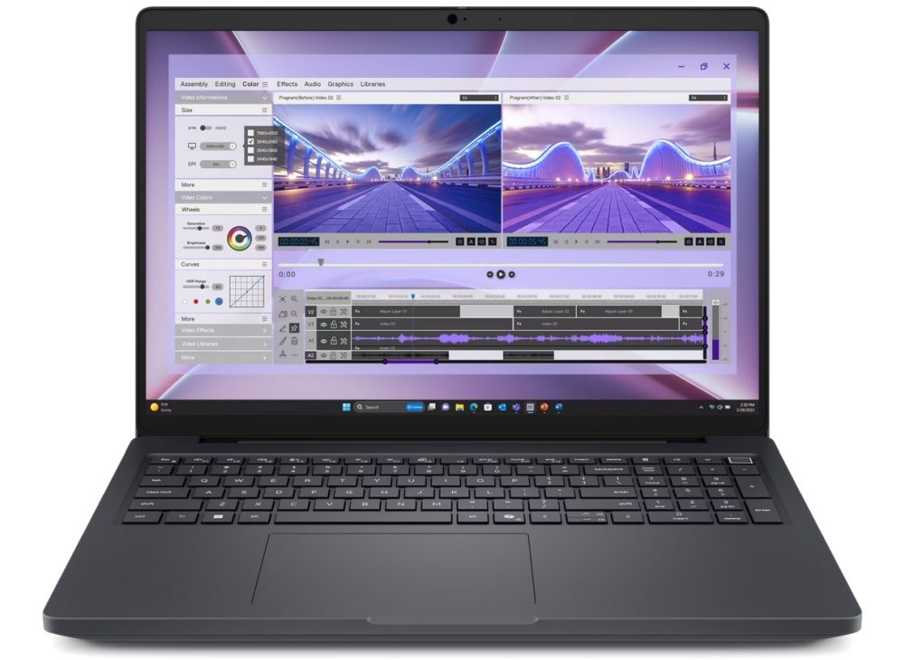 Лаптоп Dell Pro Max 16 MC16250, Intel Ultra 7 265H, vPro Enterprise, 16" FHD+ LCD