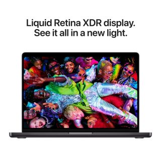 Apple 14-инчов MacBook Pro: Apple M5 чип с 10-ядрен CPU и 10-ядрен GPU, 32GB, 1TB SSD - Space Black
