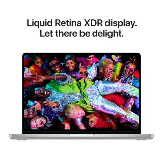 Apple 14-инчов MacBook Pro: Apple M5 Pro чип с 15-ядрен CPU и 16-ядрен GPU, 24GB, 2TB SSD - Сребрист