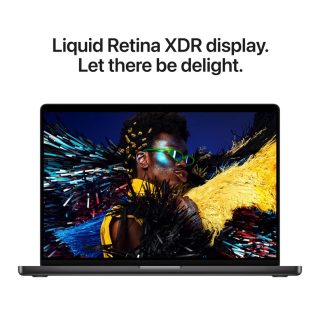 Apple 16-инчов MacBook Pro: Apple M5 Pro чип с 18-ядрен CPU и 20-ядрен GPU, 48GB, 1TB SSD - Space Black