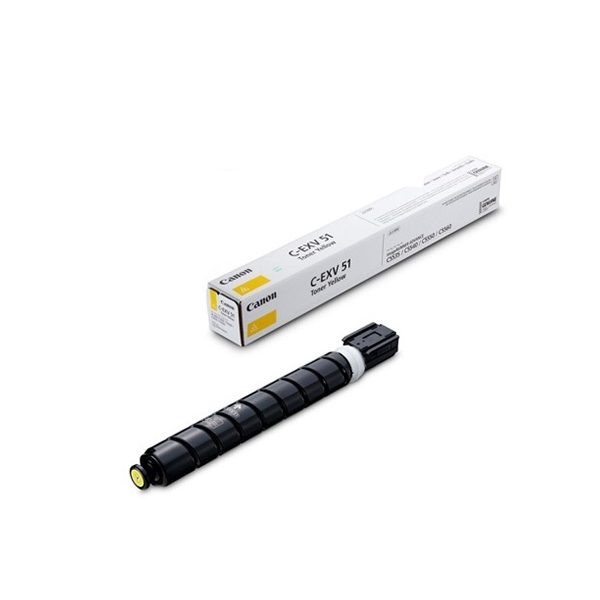 Canon Toner C-EXV 51, Жълт
