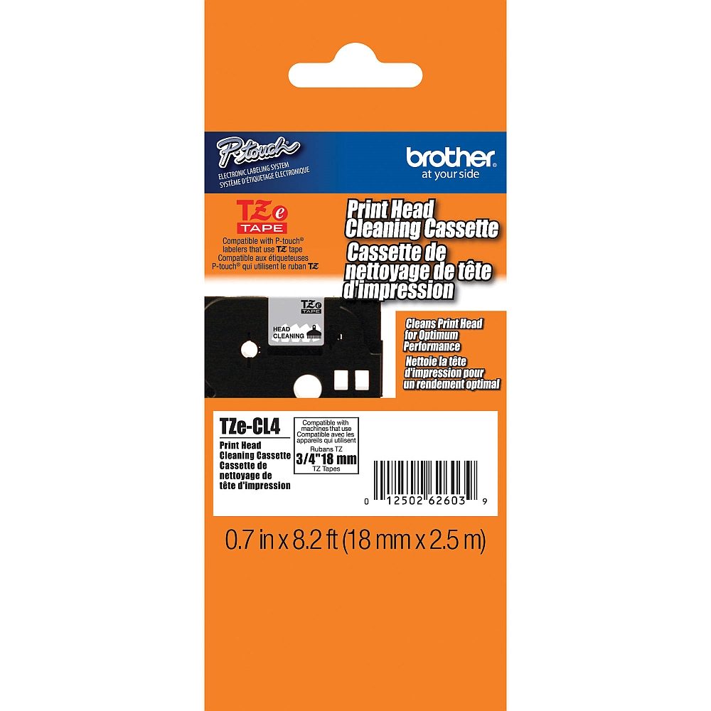 Brother TZe-CL 18mm лента за почистване на главата, 18 мм x 2,5 м