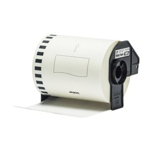 Brother DK-22246 Непрекъсната ролка етикети - черно на бяло, 103 mm ширина