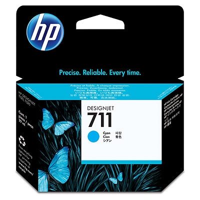 HP 711 29-ml Cyan мастило касета