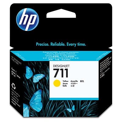 HP 711 29-мл жълто мастило касета