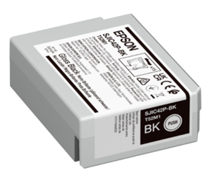 Epson SJIC42P-BK Мастило за ColorWorks C4000e BK (Черно)