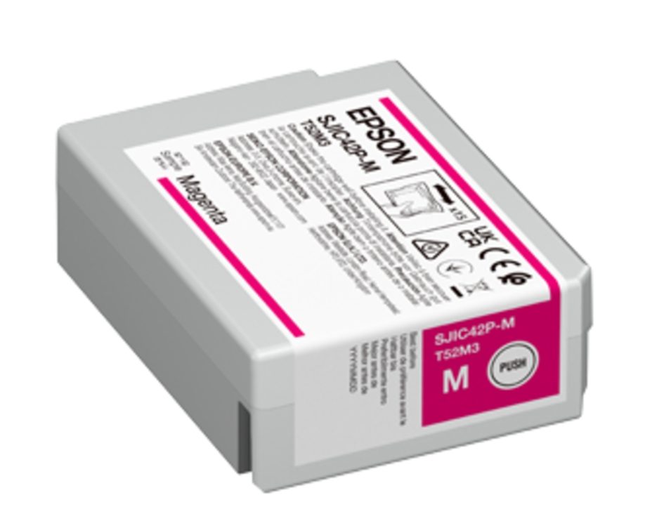 Epson SJIC42P-M мастилен касетодържател за ColorWorks C4000e (Магента)
