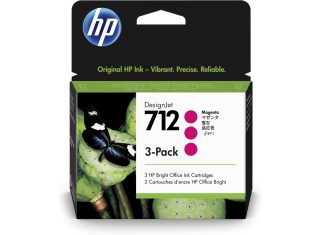 HP 712 Магента Мастило Касета 3 броя