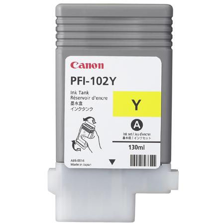 Canon PFI-102, Жълто мастило