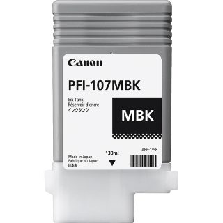 Канон PFI-107, матово черен касета с мастило