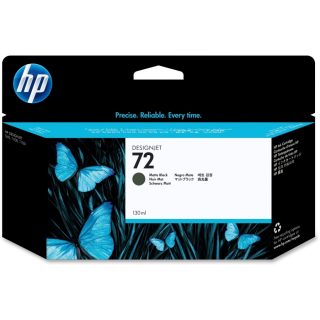HP 72 130-ml матово черно мастило касета