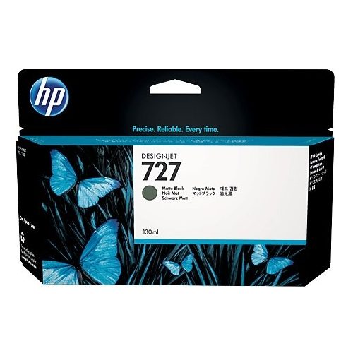 HP 727 130-ml Матово черно мастило касета