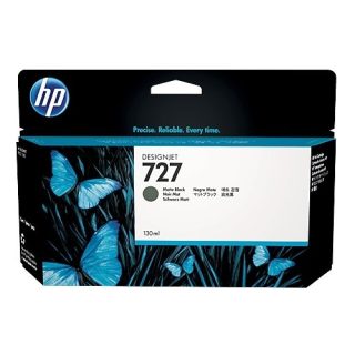 HP 727 130-ml Матово черно мастило касета