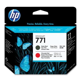 HP 73 Матово черно и хроматично червено печатащо устройство