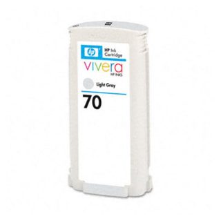 HP 70 130-ml Light Gray Ink Cartridge