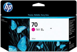 HP 70 130-ml Магента мастилен касет