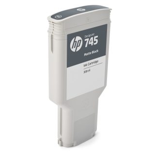 HP 745 300-ml Матово черно мастило касета