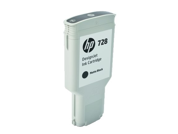 HP 728 Мастило 300 ml Матово черно за DesignJet