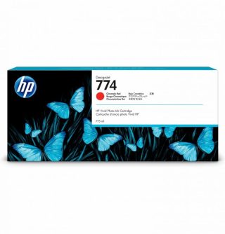 HP 774 775 ml Chromatic Red касета за мастило DesignJet