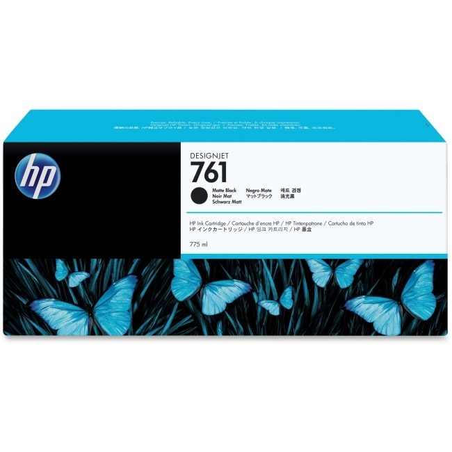 HP 761 775-ml Матово черен мастилен калъф за Designjet