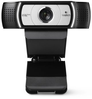 Logitech C930e Webcam, Full HD, Autofocus, Built-in mic, 90° FoV, Black