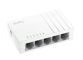 Cudy FS105D 5-портов 10/100 Mbps десктоп комутатор