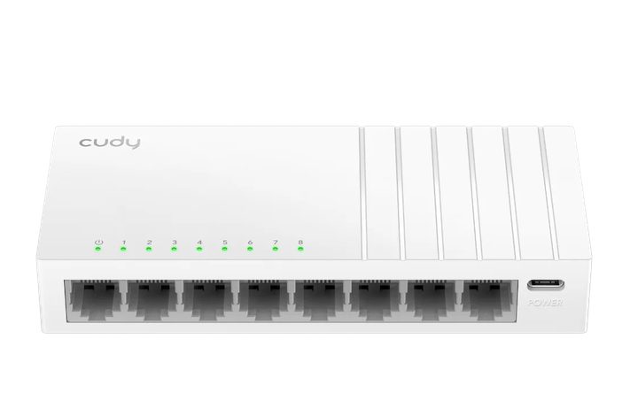 Cudy FS108D 8-портов 10/100 Mbps настолен комутатор