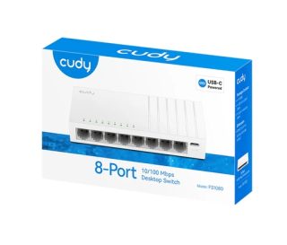 Cudy FS108D 8-портов 10/100 Mbps настолен комутатор