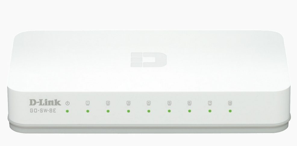D-Link 8-Port 10/100M Desktop Switch
