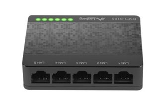 Комутатор Lanberg DSP1-0105 5-портов, 100MB/s